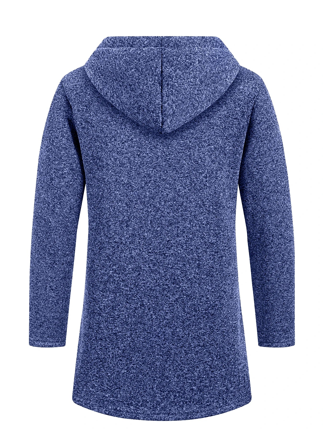 Autumn Winter Men's Hoodies Jacket Fleece Warm Zipper Hooded Sweatshirts Loose Casual Long Sleeve Coat Solid Color Outerwear