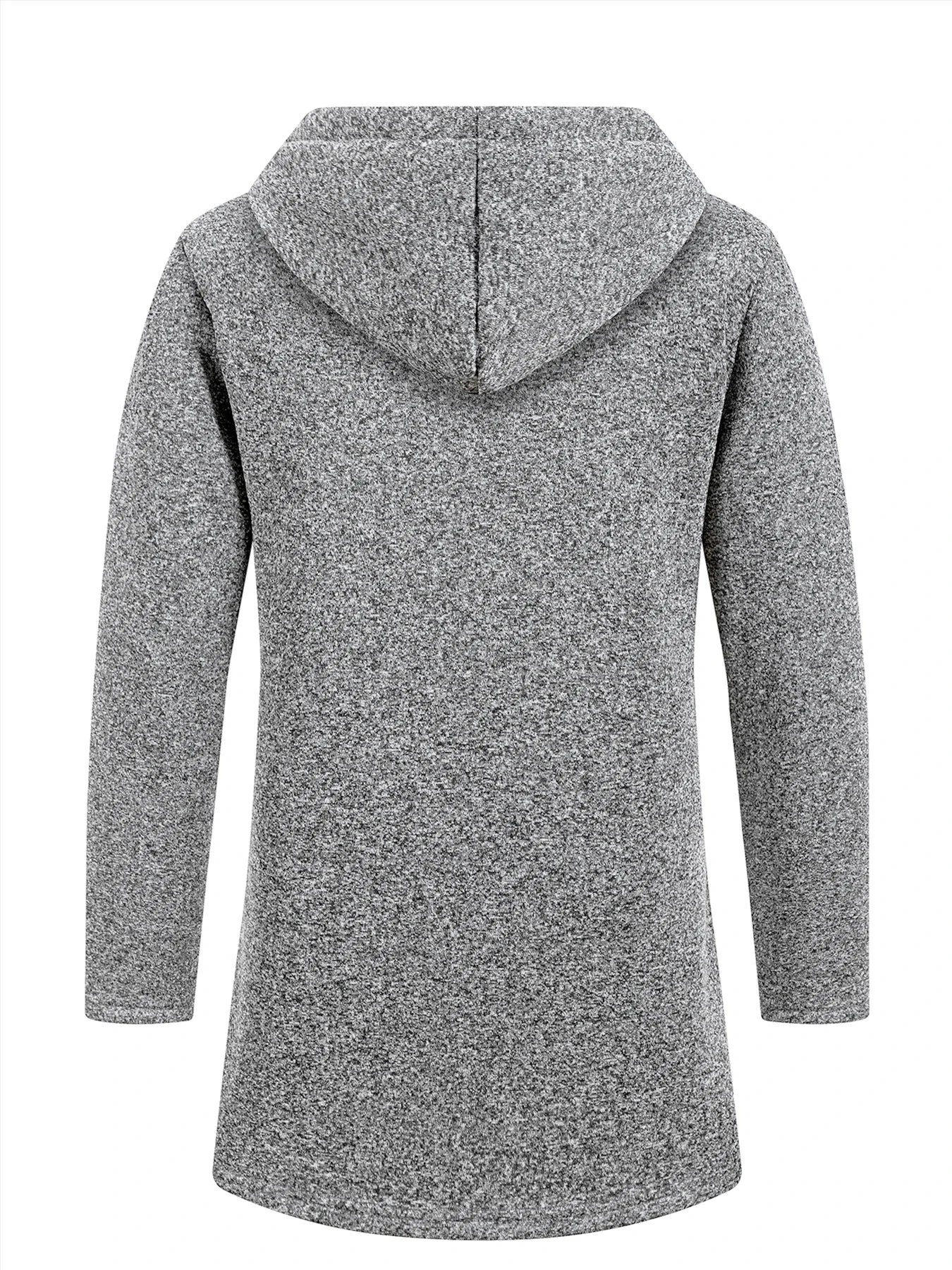 Autumn Winter Men's Hoodies Jacket Fleece Warm Zipper Hooded Sweatshirts Loose Casual Long Sleeve Coat Solid Color Outerwear