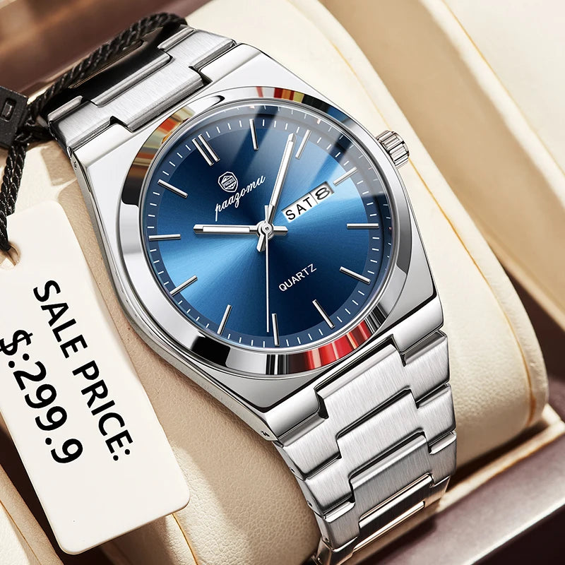 PENGAGAR Luxury Quartz Man Wristwatch Sport Men Watches