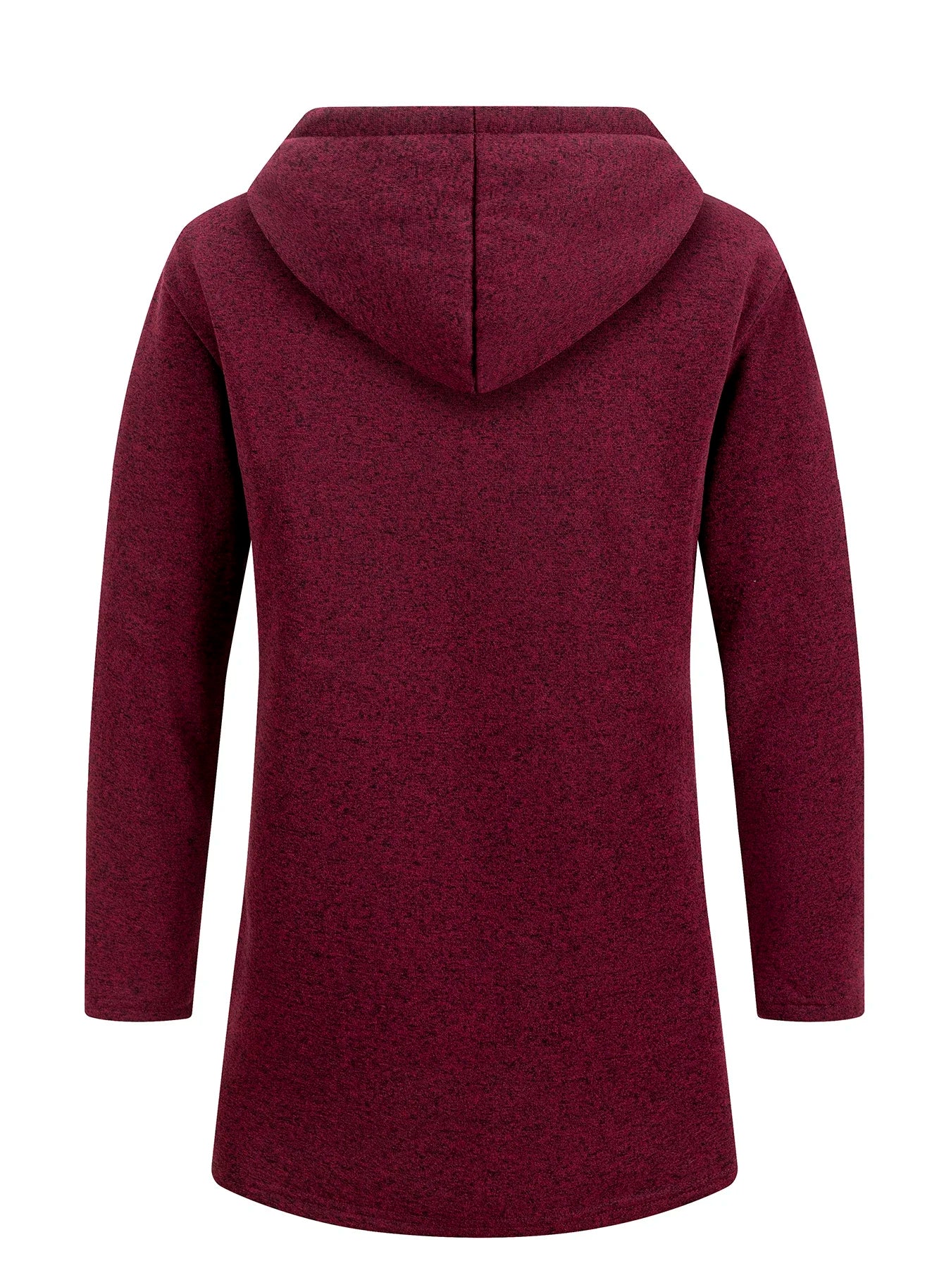 Autumn Winter Men's Hoodies Jacket Fleece Warm Zipper Hooded Sweatshirts Loose Casual Long Sleeve Coat Solid Color Outerwear