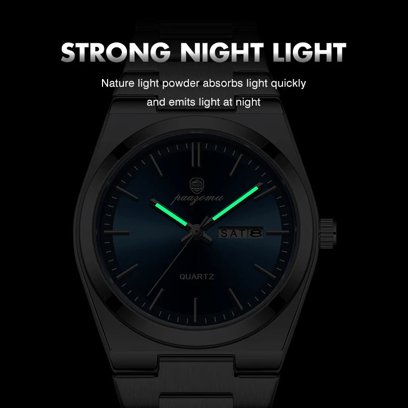 PENGAGAR Luxury Quartz Man Wristwatch Sport Men Watches