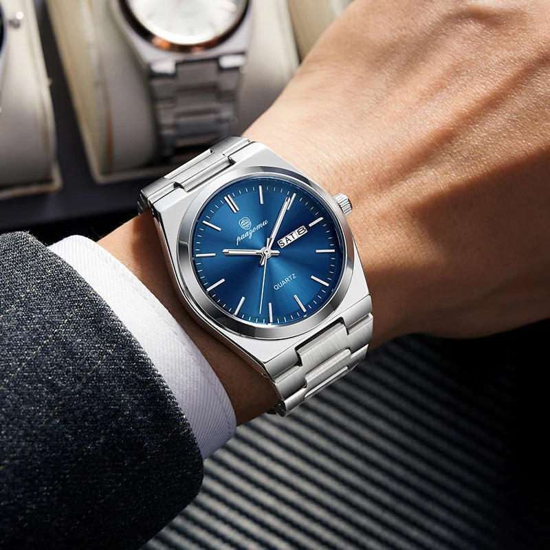 PENGAGAR Luxury Quartz Man Wristwatch Sport Men Watches