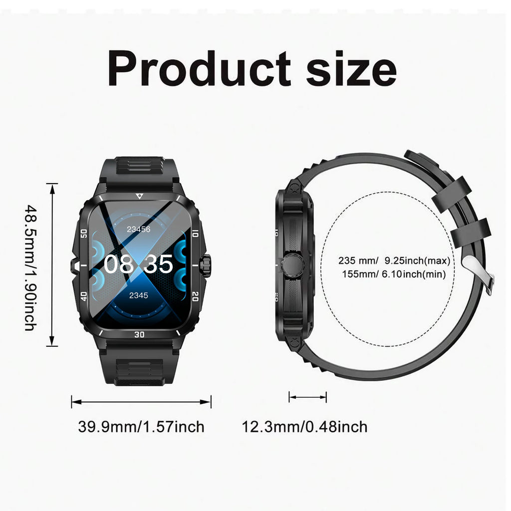 Popular new smartwatch, HD full touch display